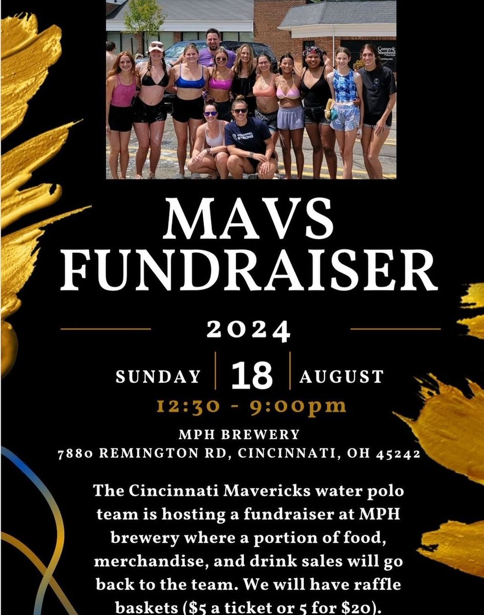 Today is the day! Hope to see you at mph brewery for the mavs fundraiser!