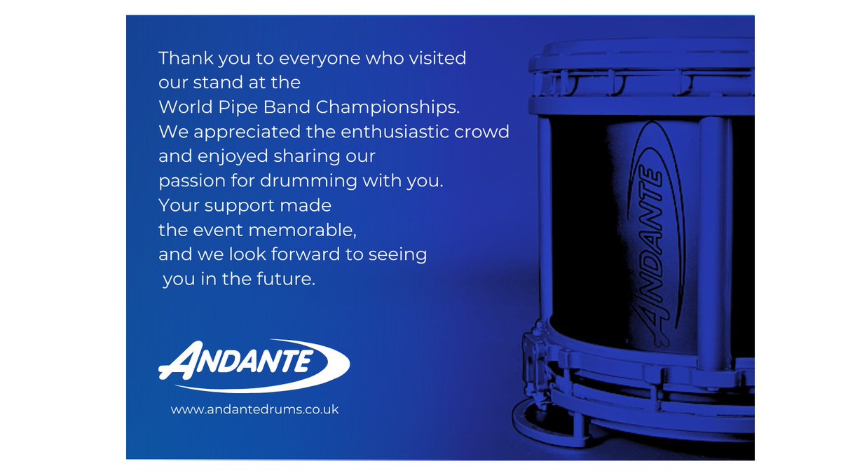 Andante Drums (@andantedrums) on Twitter photo 