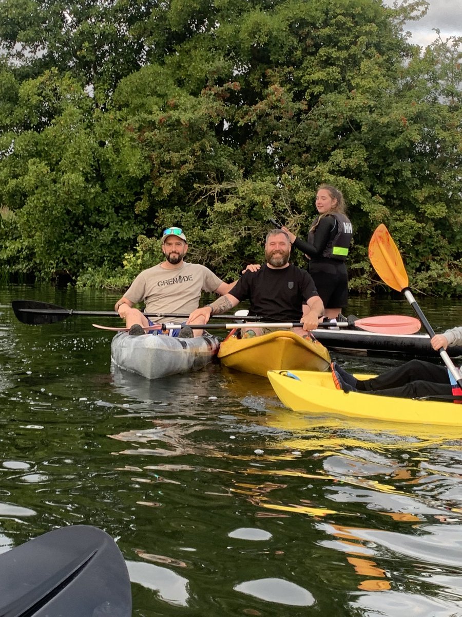 Gemhoy's tweet photo. #Finalleg #Kayaking #30miles #redditchrugbyclub https://t.co/CSyovsdLTX
