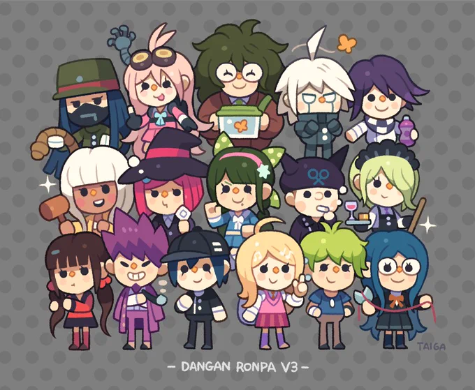 ダンロン過去FA(腐川さんとV3しかないけど) 