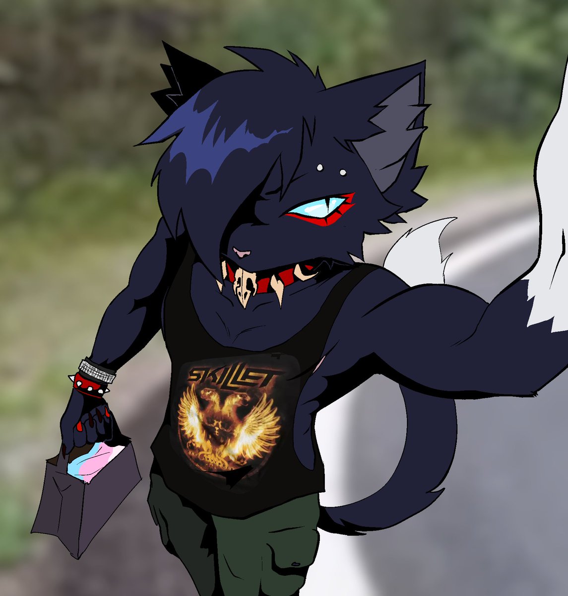 Found this Skillet shirt at HotTopic. It smells really bad