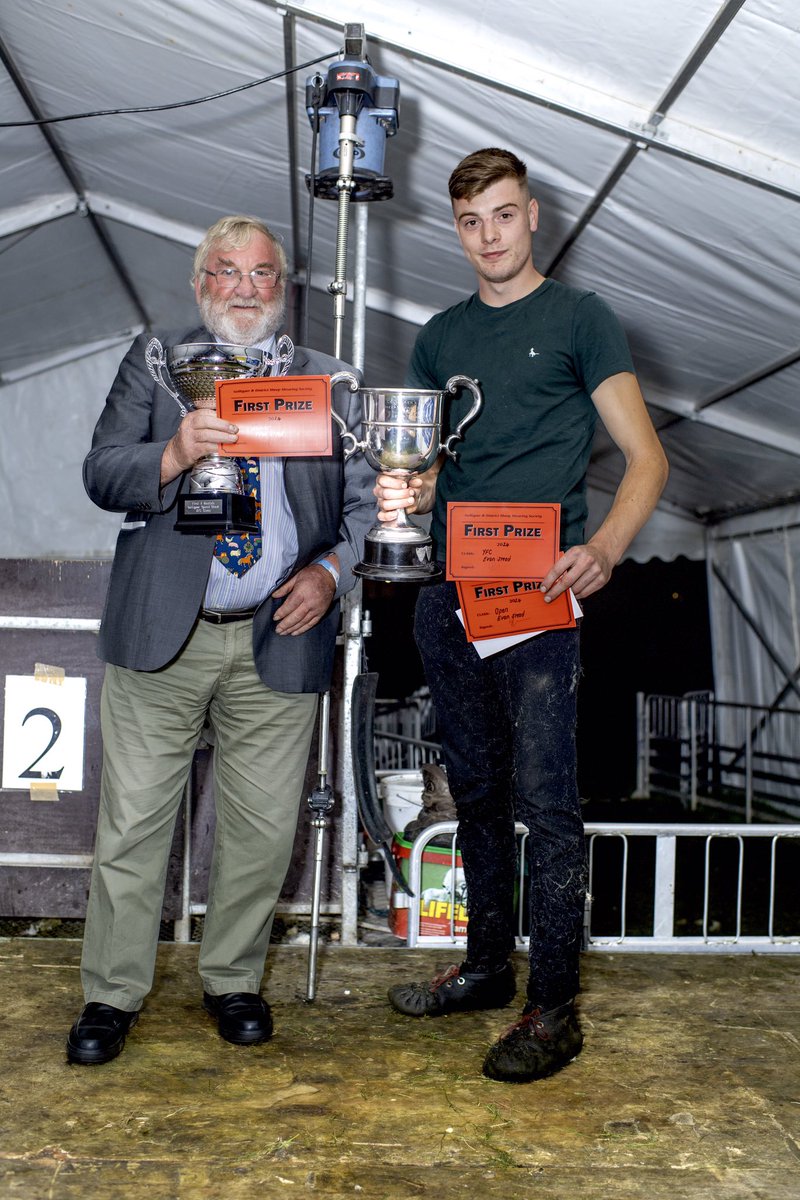 Congratulations to Evan Stead, winner of the Junior, YFC and Open at the Gelligaer Speed Shear <a href="/bedwellty_show/">Bedwellty Society</a> 🏆🐑✂️

Well done Evan 👏👏👏

Photos provided by Glenn Whitehouse Photography