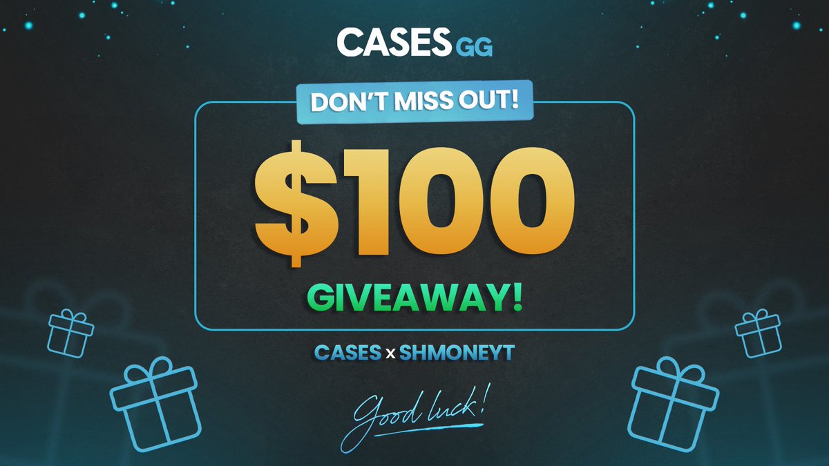 ShmoneyTeam23_'s tweet photo. Im starting to feel like Santa Claus…🎅 🎁

‼️🚨 GIVEAWAY ALERT 🚨 ‼️

WINNER will be ROLLED in 7 DAYS 

Rules to Join👇
✅ Follow @casesdotgg &amp; @ShmoneyTeam23_ 
✅Retweet
✅Tag a Friend https://t.co/v7UplERVHj
