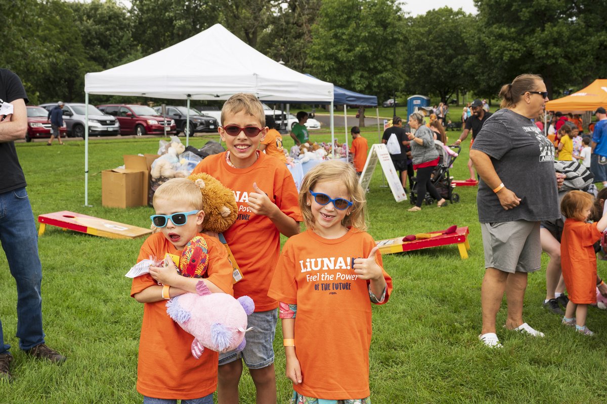 MinnesotaLecet's tweet photo. Using the power of @LIUNAMinnesota we raised another $30K for @RMHC and $15K for @LIUNA charities at our Family FUN-Raiser yesterday. We are proud to BUILD &amp; SUPPORT Our Communities every day! https://t.co/6PFhlBNUYz