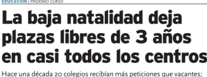 javizqui's tweet photo. La #CastillayLeón que funciona para @alferma1 en prensa de hoy

1️⃣ No hay niños por despoblación y envejecimiento.
2️⃣ Menos atención primaria = más regencias + intervenciones quirúrgicas
3️⃣ Desequilibrio territorial versión farmacias.
4️⃣ Incendios y falta de operativo todo el año https://t.co/o47pAbZEtQ