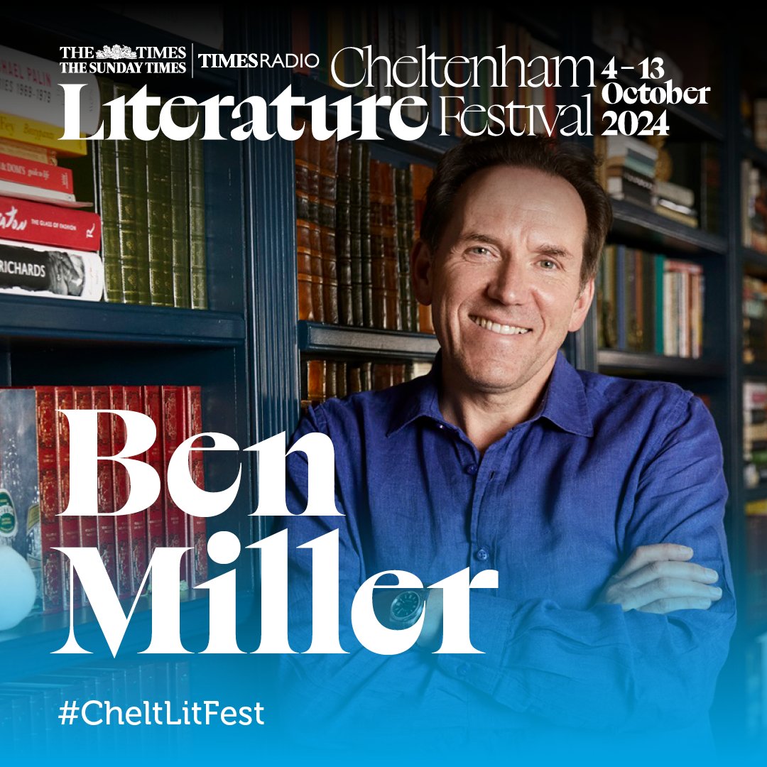 Ben Miller (@actualbenmiller) on Twitter photo I’m thrilled to be speaking at this year’s #CheltLitFest on Saturday 5th October.
Come and hear all about my new book Robin Hood Aged 10 3/4.
Tickets are on sale on 5th September via: cheltenhamfestivals.org/whats-on
<a href="/cheltfestivals/">Cheltenham Festivals</a> I’m thrilled to be speaking at this year’s #CheltLitFest on Saturday 5th October.
Come and hear all about my new book Robin Hood Aged 10 3/4.
Tickets are on sale on 5th September via: cheltenhamfestivals.org/whats-on
<a href="/cheltfestivals/">Cheltenham Festivals</a>
