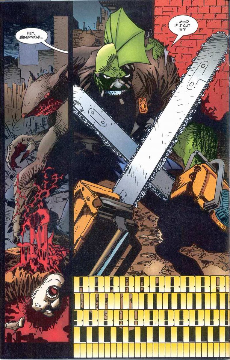 ban_dragon2012's tweet photo. Chainsaws have never failed to make a character more awesome #savagedragon #EvilDead #Chainsawman https://t.co/shDSoFmxIq