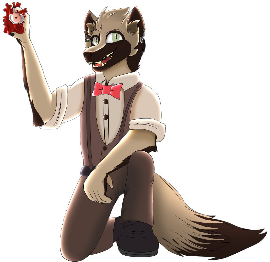 Flappy181's tweet photo. @Justmonamona Wolfy is always up for other artist to draw him https://t.co/RjbA1MZVdz