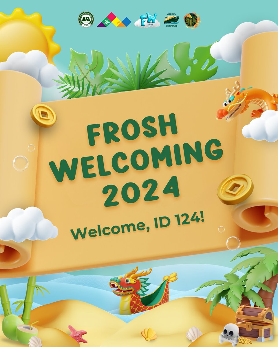 EnglicomDLSU64's tweet photo. Ahoy, ID 124! Are you ready to make new memories? 🤩

ENGLICOM welcomes you to DLSU! 💚

A huge congratulations to you! 🫵 Get ready for a brand new experience and make lots of friends along the way! We wish you smooth sailing and great success with your Lasallian family. 🏹 https://t.co/nE1HQM8pXV