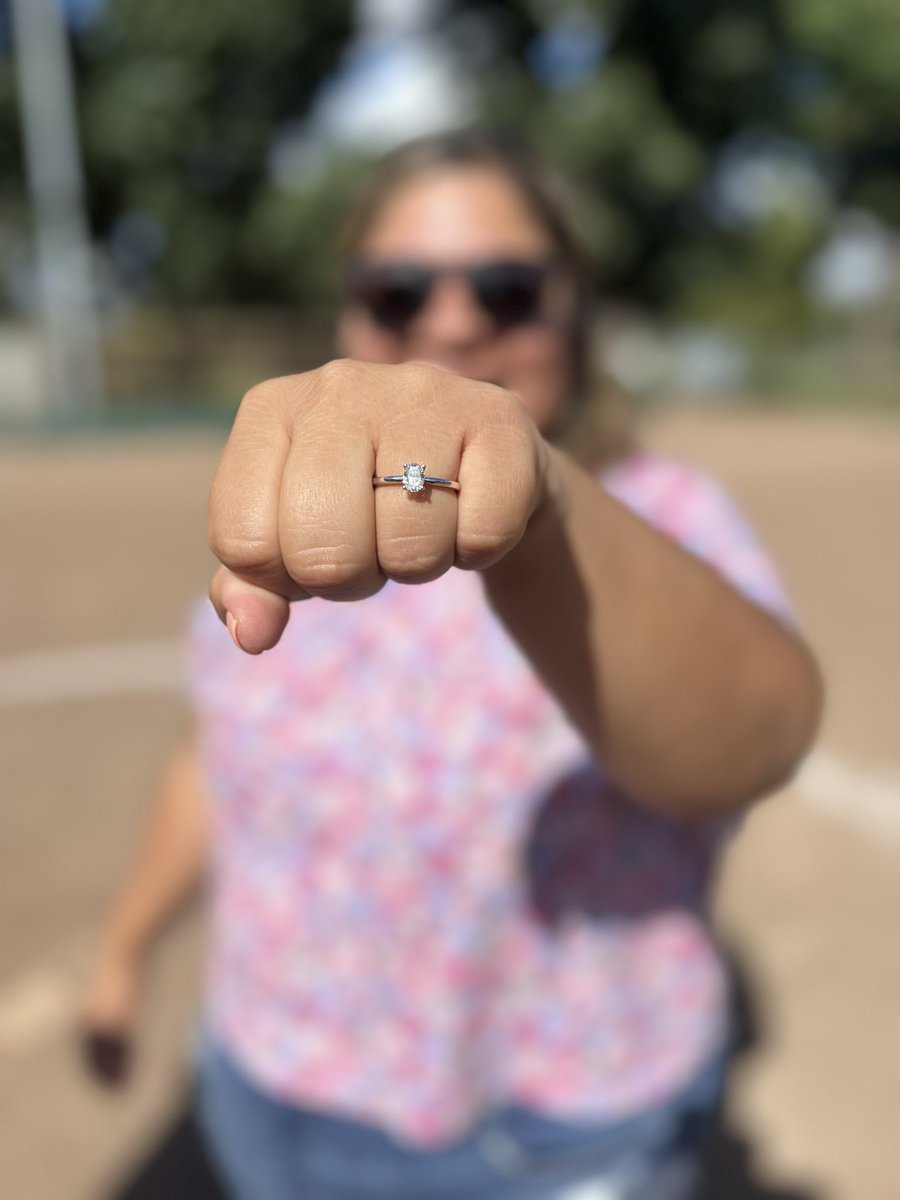 With high school football season around the corner, excited to share I’ll be entering it ENGAGED. 🎉 ❤️ 

SHE SAID YES! @jellygonzalez28