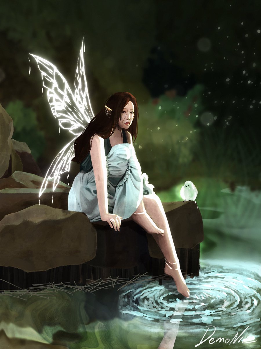 The prettiest lake fairy and her little best friend
#dreamcatcher #jiu #sua