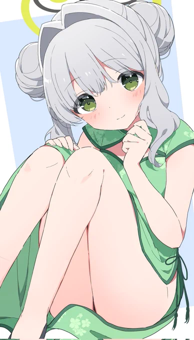 ハレちゃん(チーパオ)… #ブルアカ 