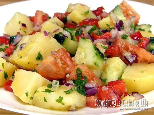 Ensalada de patatas de verano dlvr.it/TC3yJ1 - @lacocinadelila