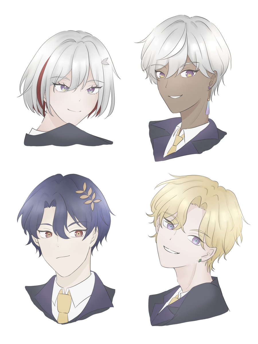 anwasleepy's tweet photo. 💛💜💙💚 #hsr #HonkaiStarRail https://t.co/FgeflP2XuD