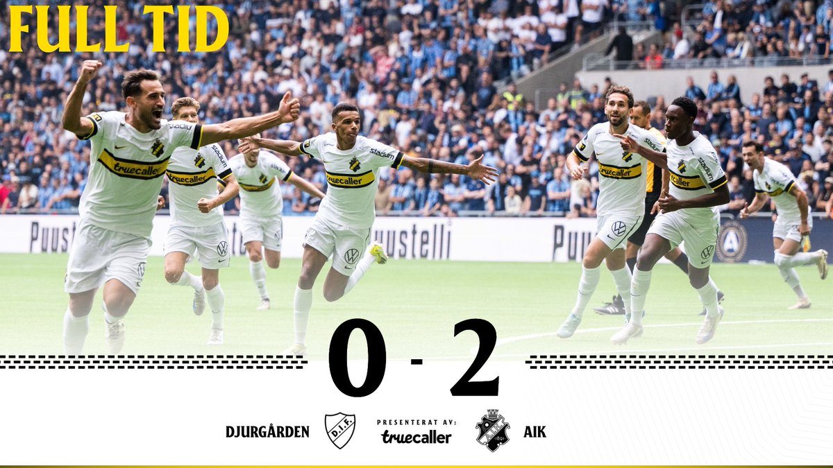 Derbyvinnarna AIK!