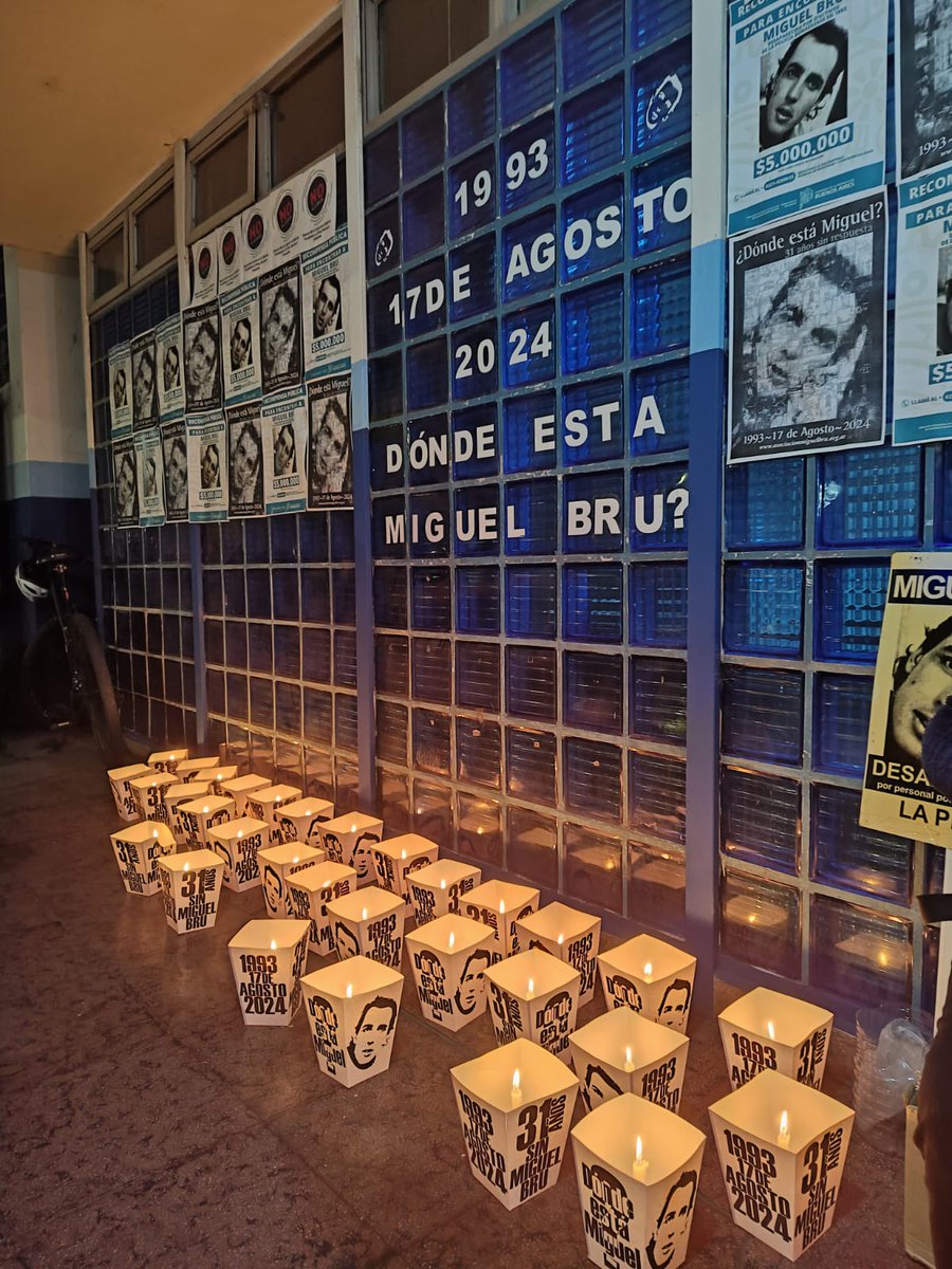 subcoddhhcge's tweet photo. En la tarde de ayer participamos del acto por el 48 cumpleaños en ausencia de Clara Anahi Mariani Teruggi, y a la noche estuvimos presentes en la vigilia por el 31 aniversario de la desaparición de Miguel Bru.

En Gimnasia ¡Presentes, siempre!

#GELP #CGE https://t.co/IXD1uhcodX