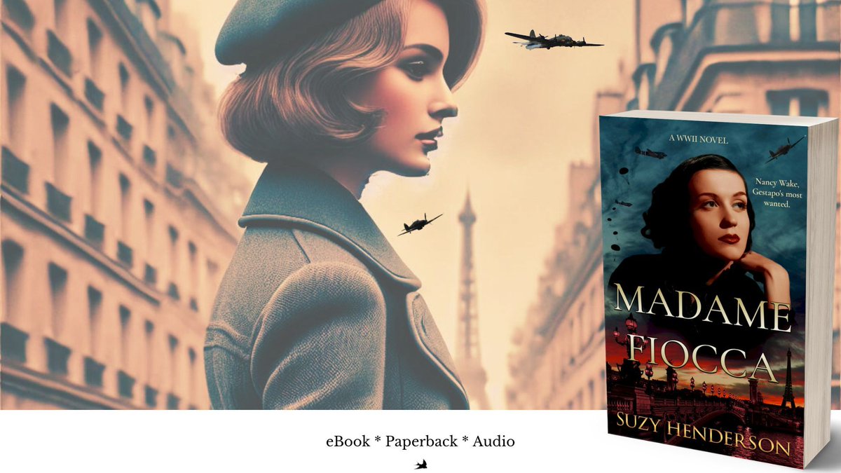 Suzy_Henderson's tweet photo. A gripping #WW2 tale of Occupied France. She has many names: Madame Fiocca. Hélène. Madame Andree. To the Gestapo, she's The White Mouse, and they're hunting her down.

"Incredible woman. What a story. I cried at the end. A true heroine.'

https://t.co/CTadPYa355
#histfic https://t.co/CLwxtKZ9PF