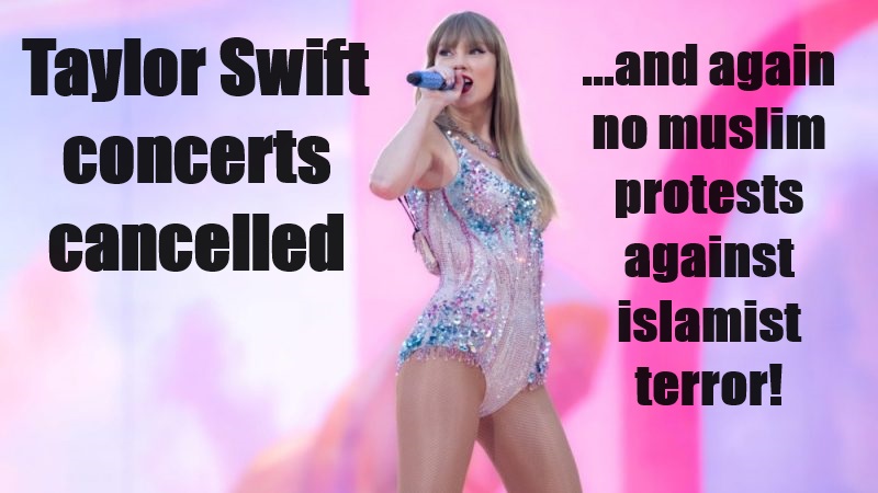 BobbyWallisch's tweet photo. #TaylorSwift #TaylorSwiftErasTour #ISLAM #Islamists
As father of a daughter who might have been killed at the cancelled concerts in Vienna I ask: WHERE ARE THE PROTESTS IN OUR MUSLIM COMMUNITY AGAINST ISLAMIST TERROR? Either they stand with the terrorists or they are frightened. https://t.co/cLIwrxo4u4