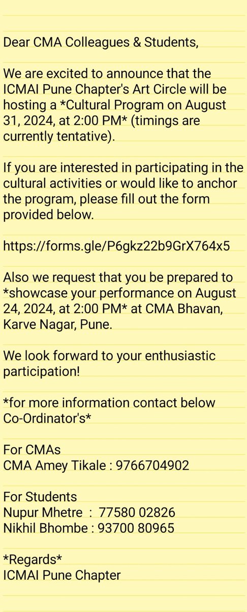 The Institute of Cost Accountants of India Pune tweet media