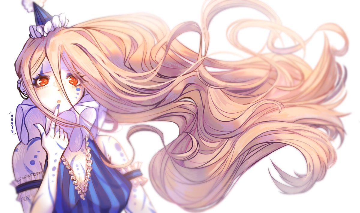 voo_yu's tweet photo. clown oc! <33 https://t.co/fNsVPGVTGv