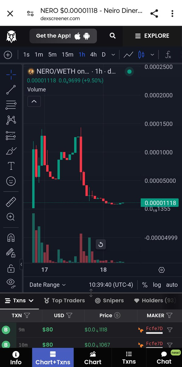 SmellyCatJack's tweet photo. I waited until the sell off was over with to share this dip entry on Neiro Dinero.

The $NERO Community is really based, still working for it and the $NEIRO rewards are stacking up nice!

0x313BfD229965d3c2AE2155fA8184a40198390007

https://t.co/984DoifyYC

https://t.co/PfwPYlvUBw https://t.co/hdQUfChV6h