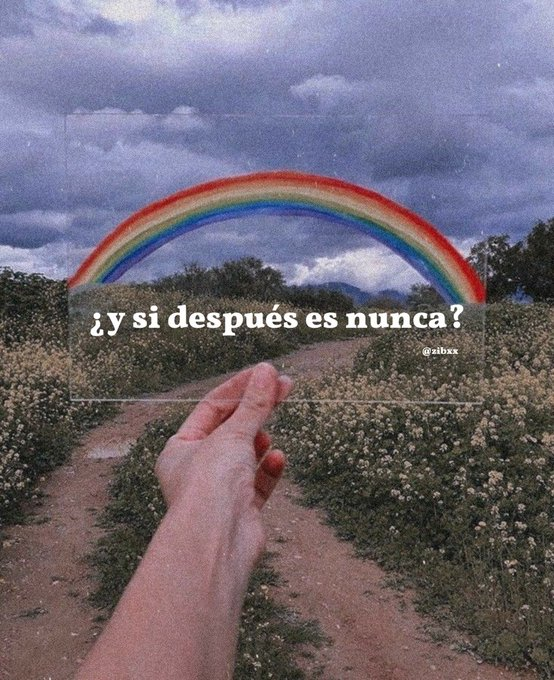 aprovecha el momento.
