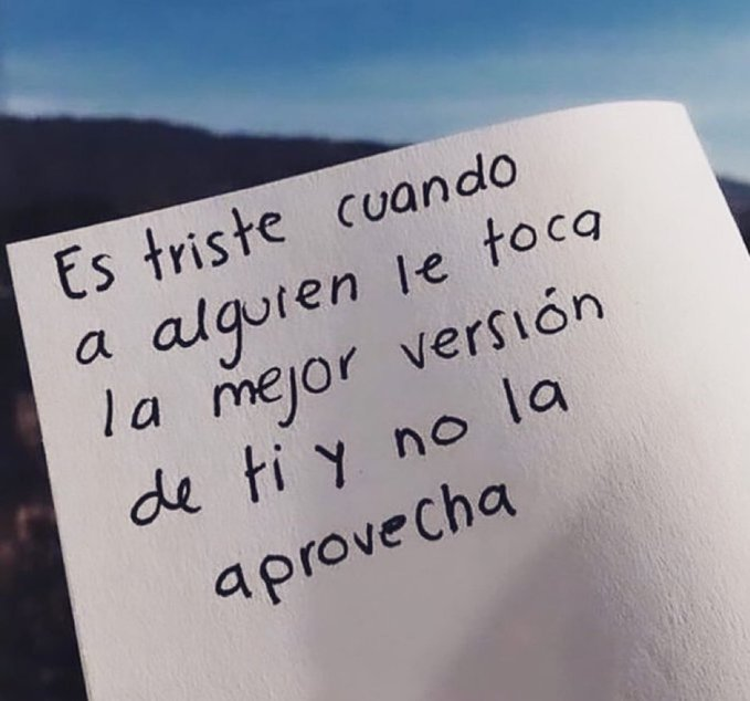 es triste