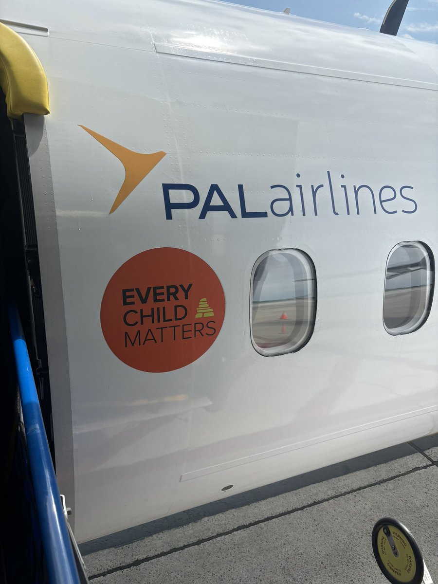Shoutout to <a href="/PALairlines/">PAL Airlines</a> and @<a href="/AirCanada/">Air Canada</a> for remembering that #everychildmatters