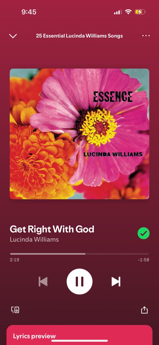 vessymink's tweet photo. Get Right With God
Lucinda Williams
👇🔗 https://t.co/odVWOks1Hc