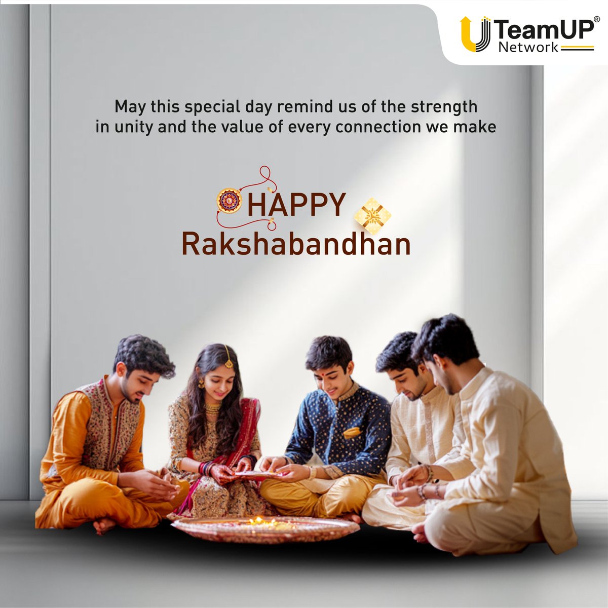 TeamUpNC's tweet photo. Here's to celebrating the unique bond that makes every Rakshabandhan special. Happy Rakshabandhan!
#Teamupnetwork #rakshabandhan #festivalvibes #brotherandsister #TeamUp #siblinglove https://t.co/1fo3bIQi5L