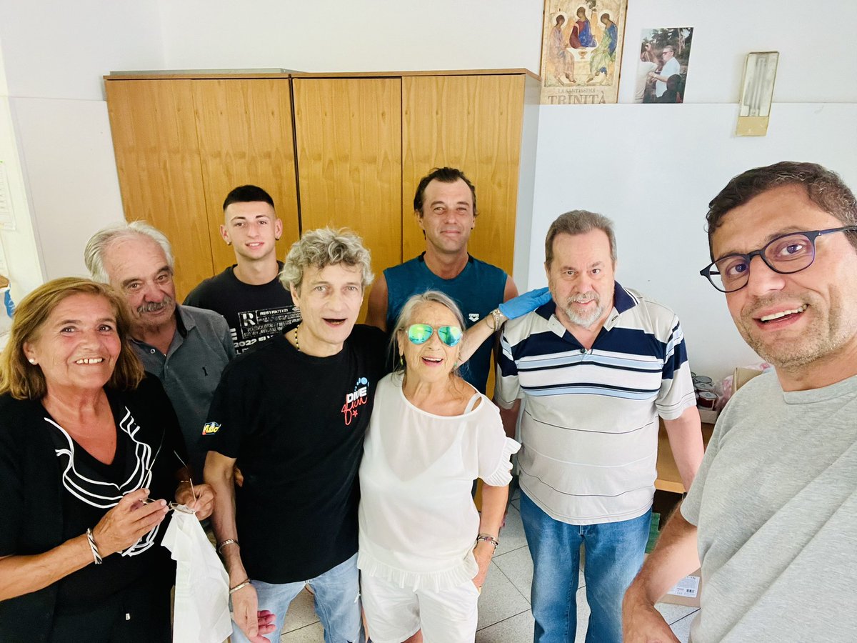 L’aiuto non va mai in vacanza…

#mensa #missione2000 #laspezia #solidarieta #volontariato #agosto #aiuto