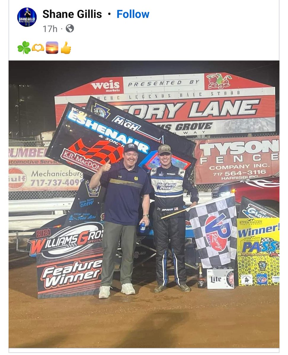 The biggest sprint car fan out there...