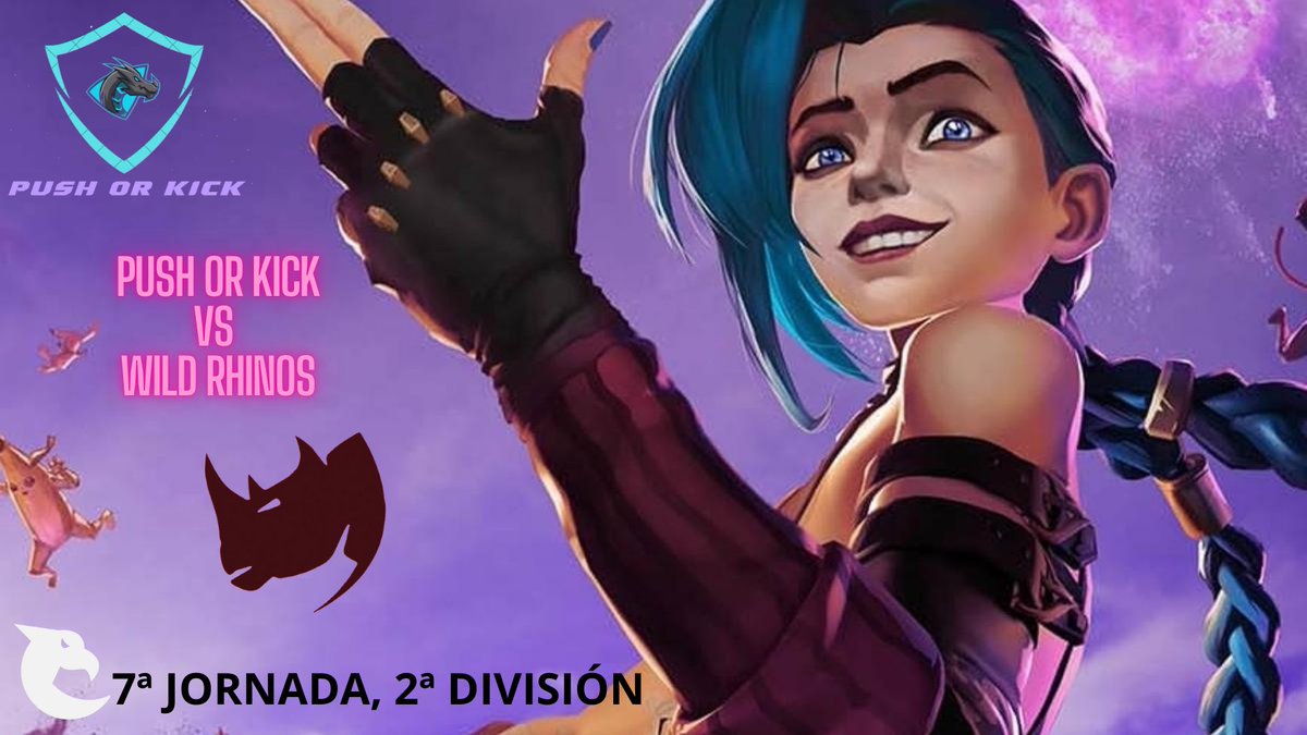 PushOrKick's tweet image. Nos vemos en 20 minutos (a las 17:10) con el último partido de @LEAmateur_ que determinará quién se quedará el 2º y 3º puesto de la fase regular.

Hoy toca @WildRhynos , os deseamos mucha suerte y auguramos un gran partido. iiiDRACARYS!!! 🐉🐉

En: twitch.tv/push_or_kick