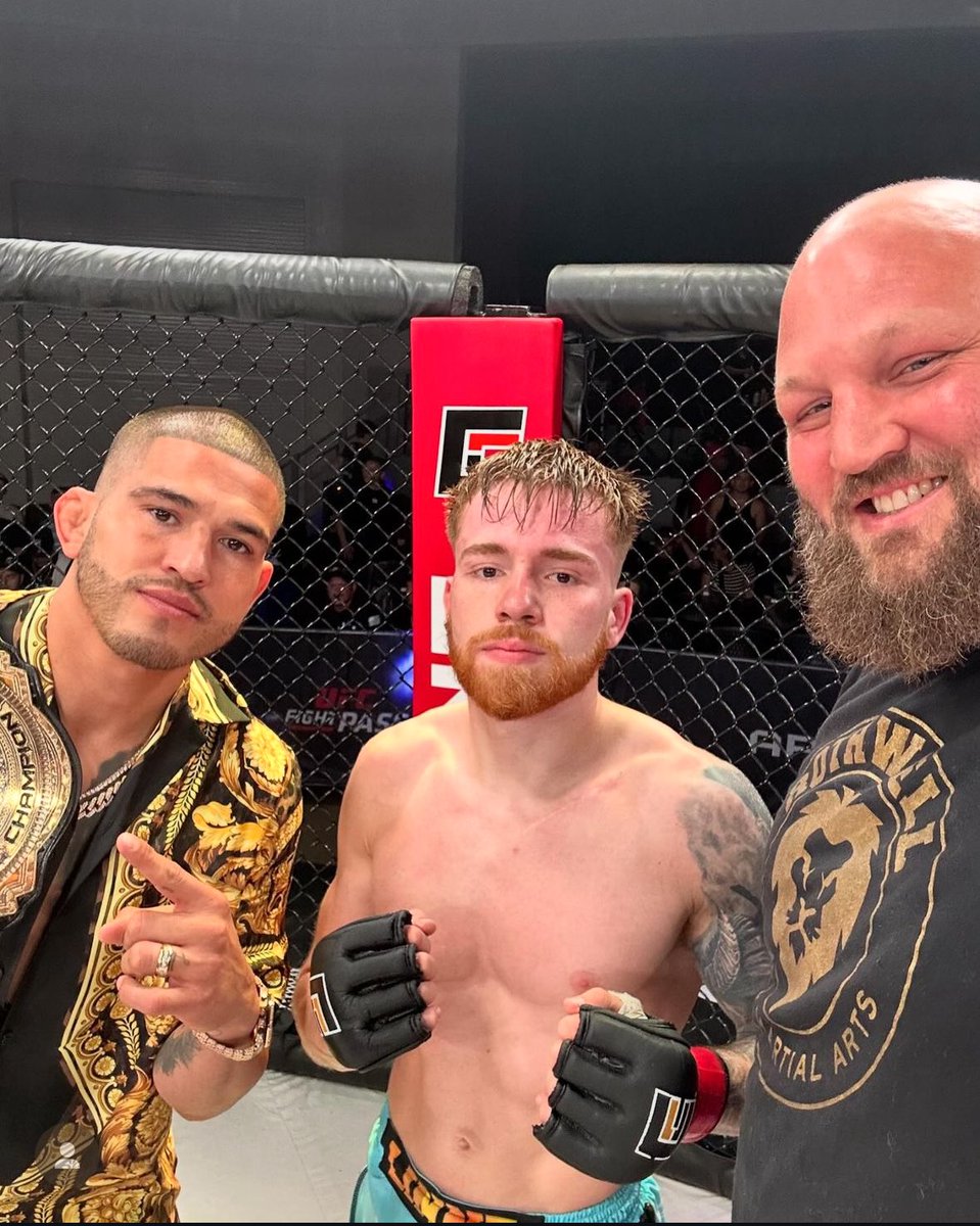 Jason Hagholm (@jhagholm1) on Twitter photo Last Night at <a href="/anthonypettisfc/">APFC by Anthony Pettis</a> RMBL Cody Linne (<a href="/MMA_CodeBreaker/">Cody “The CodeBreaker” Linne</a>) won a Unanimous Decision over Jonathan Sepulveda to become the Undisputed APFC Flyweight Champion.
Linne is now 8-1 as a Pro & 4-0 in APFC
#APFCRMBL Last Night at <a href="/anthonypettisfc/">APFC by Anthony Pettis</a> RMBL Cody Linne (<a href="/MMA_CodeBreaker/">Cody “The CodeBreaker” Linne</a>) won a Unanimous Decision over Jonathan Sepulveda to become the Undisputed APFC Flyweight Champion.
Linne is now 8-1 as a Pro & 4-0 in APFC
#APFCRMBL