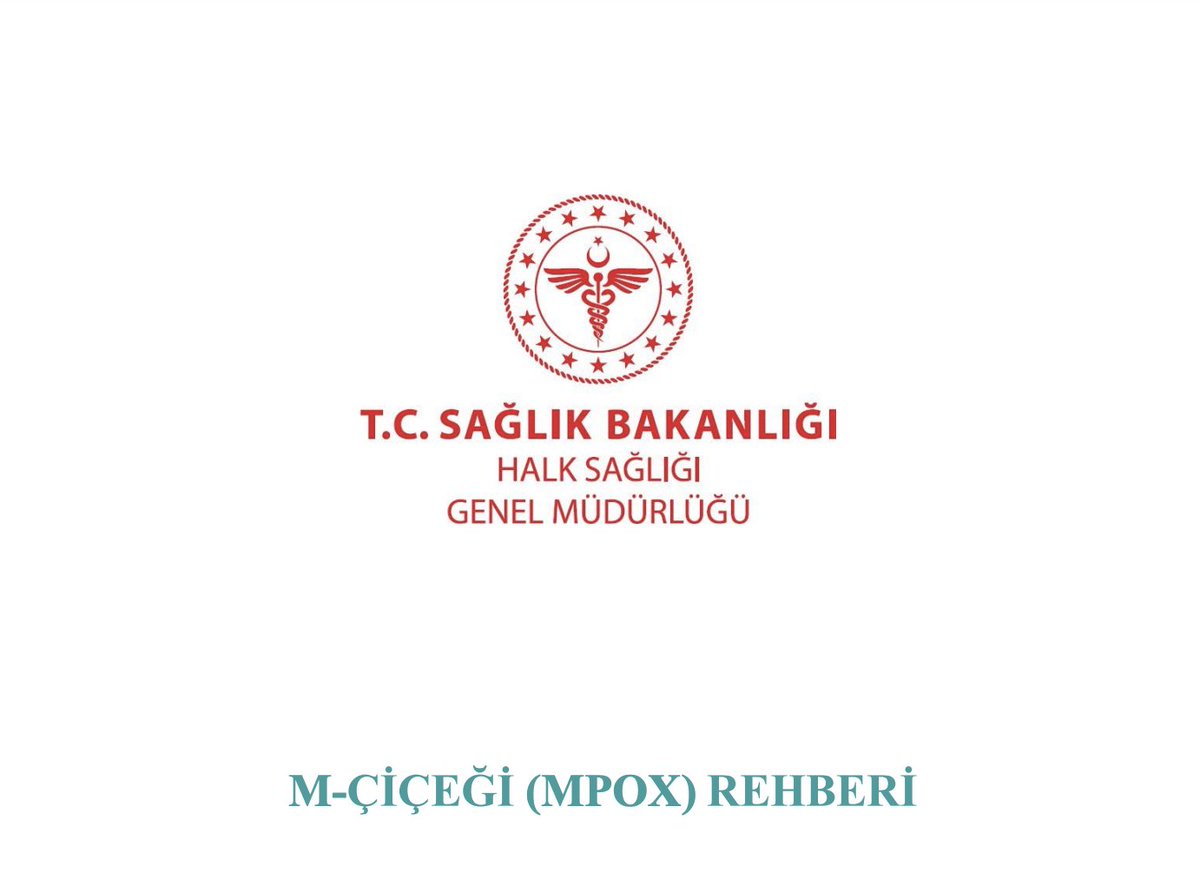 Sağlık Bakanlığı M-ÇİÇEĞİ (MPox) Rehberi yayında!

Rehber URL Adresi: 

hsgm.saglik.gov.tr/depo/Yayinlari…

#MaymunÇiçeği