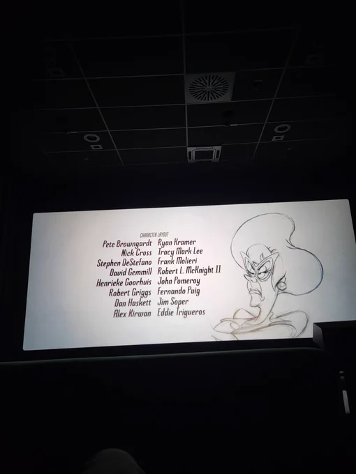 ;_;
Also... so happy to see the boarders credited in the opening titles, and seeing Jim Soper's drawings on a big screen is glorious 