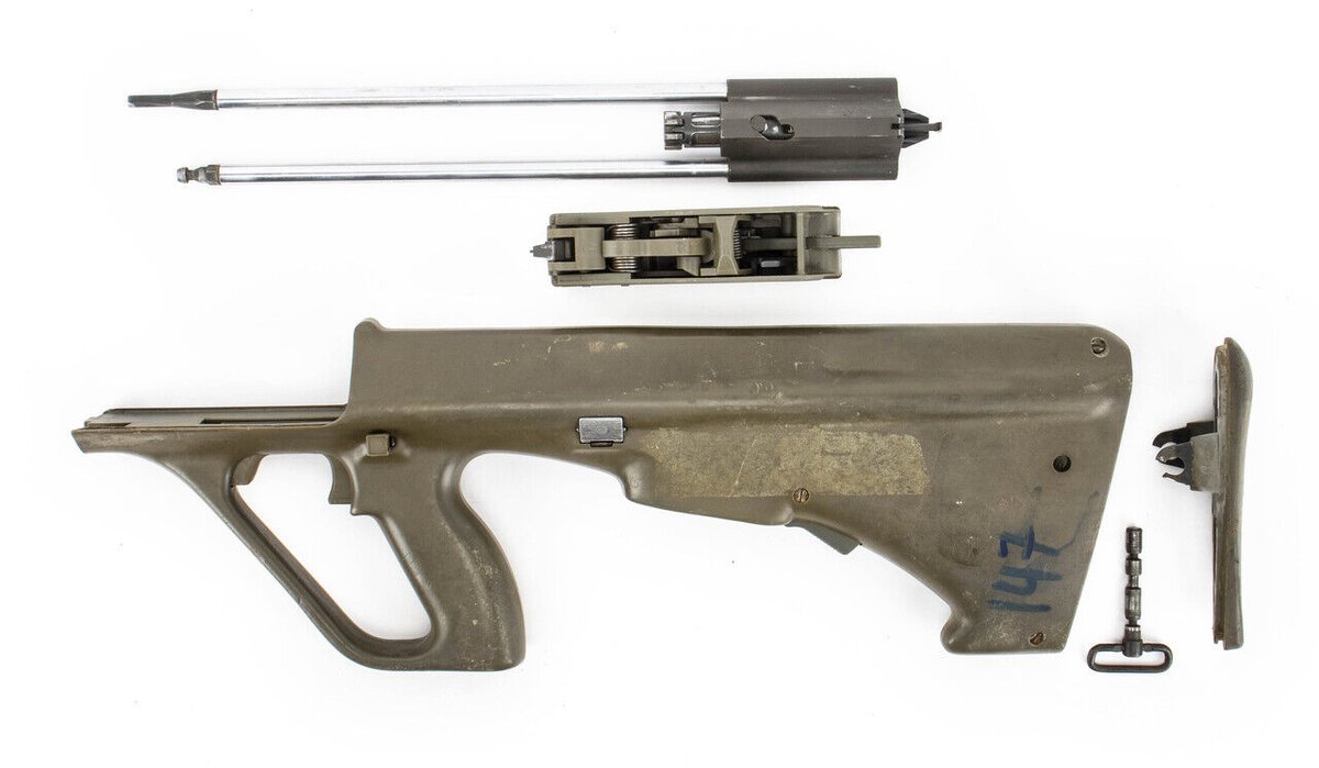 CenterfireSys's tweet photo. These Steyr AUG right hand parts kits are the real deal. Original parts, no modifications https://t.co/rBpNw7JyTC
πͺ
#guns #firearms #oldguns #historicguns #gunkits #germanguns #surpus #militarysurplus #weapons #shooting #history #gun #machinegun #machineguns #fullauto https://t.co/HWypAt1XiT