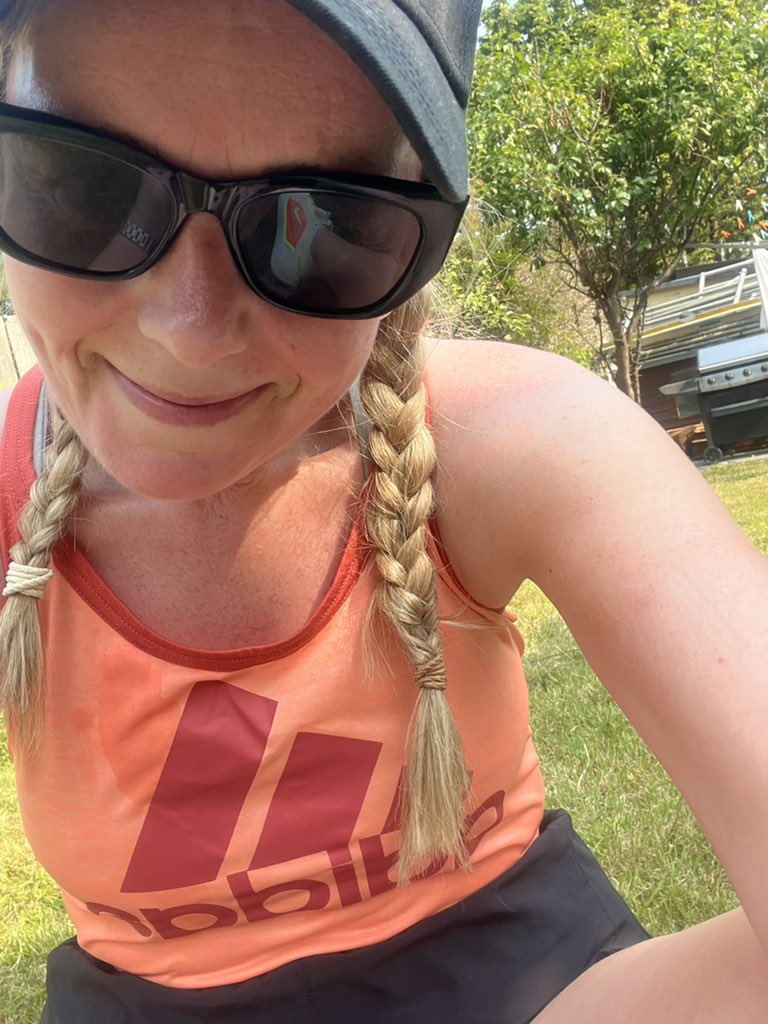 Still living and breathing or so my watch says… ☀️ 🏃‍♀️ you are getting no more than 5k out of me in this heat <a href="/n_PiresRN/">npires🇵🇹🇪🇺🌈 {he/him}</a> #NursesActive