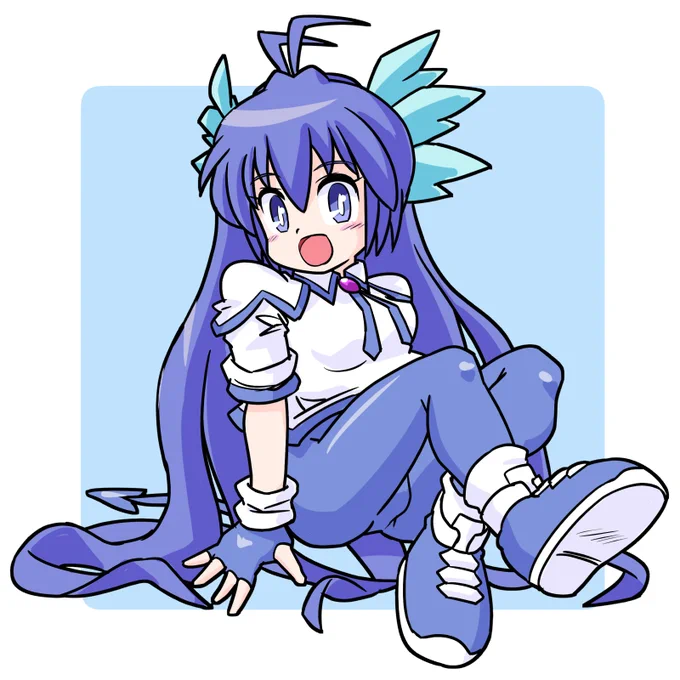 ゴマみそさんの みわ嬢様を描きました～