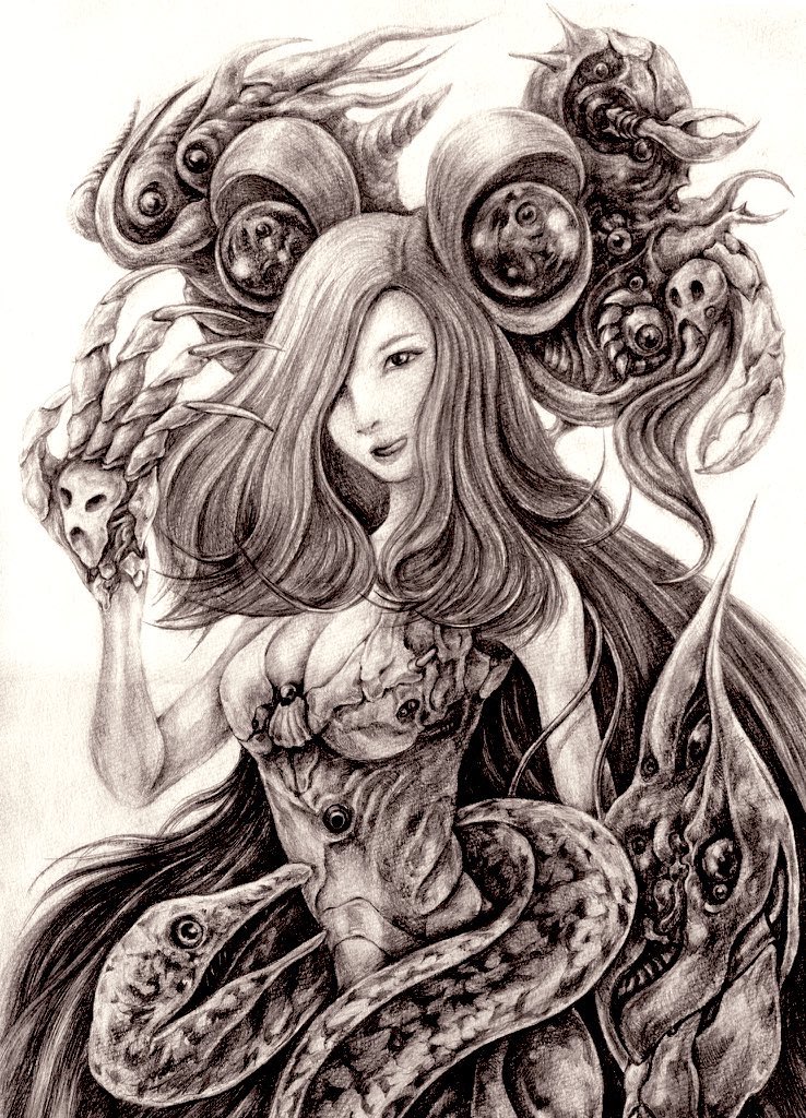 #真夏の芸術納涼祭2024
#鉛筆画 #アナログ
#scifiart #fantasyart #illustraion
残暑お見舞い申し上げます。
