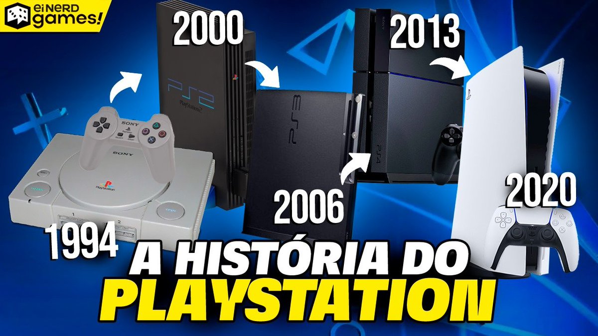 Tá saindo um VIDJÃO lá no Ei Nerd Games sobre *A História do PlayStation* com participação do <a href="/LuckySalamander/">Lucky Salamander</a> <a href="/Fiaspo/">Fiaspo</a> <a href="/sidao_sidney/">Sidão do Game</a> <a href="/lu_scalon/">Lucas (O Meu Canal de Games & Super Over)</a> <a href="/loadgameoficial/">Load Game</a>

Espero que gostem!
Se sim, compartilha que dando bom a gente faz da Nintendo e do Xbox também!
youtu.be/k9F8ttijOWw?si…