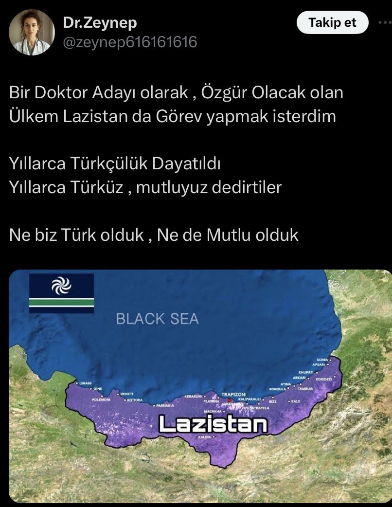 Bu tarz hesaplara lütfen etkileşim vermeyin bu sayfaların yöneticileri PKK mensupları. Pkk Karadeniz’de barınamıyor diye bu tarz hareketlerle bölge halkını kışkırtmaya çalışıyorlar. Bu hesapları şikayet edip engelleyin!