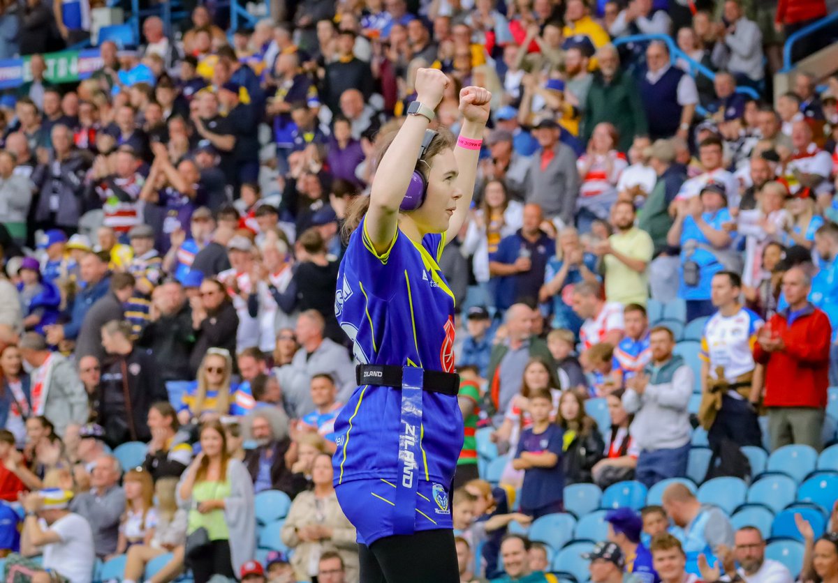 WWRLFoundation's tweet photo. 🌟 Incredible day at Magic Weekend! Our Learning Disability Super League team hit the pitch at halftime during Wigan vs Saints. 🏉 No points, just pure love for the game. This is what rugby league is all about! 🙌#bethechange  #MagicWeekend #LDLeague #RugbyLeague #InclusiveSport https://t.co/zLBIt2B6d8