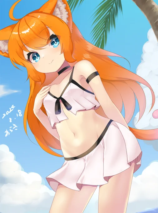 ≡≡≡c⌒っ・ω・)っまだまだ暑いですからね!! #みゃおあーと 