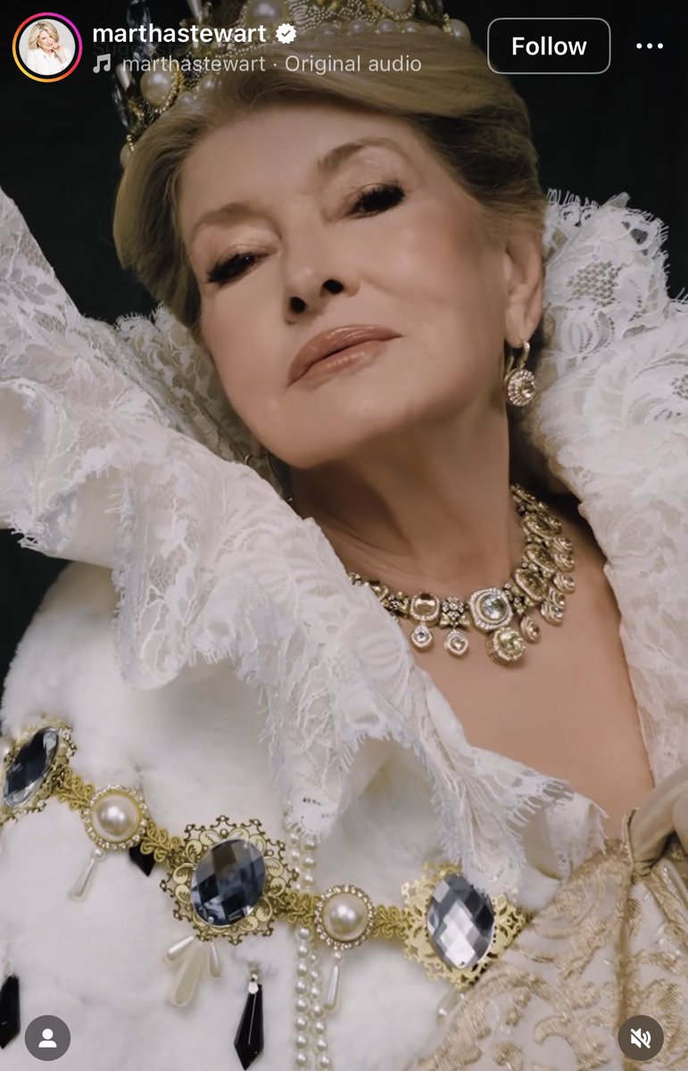 RestingDollface's tweet photo. Tell me Martha Stewart isn’t trolling the #GonnaDo Duchess with her latest Halloween Costume? 💜 https://t.co/9eh5DpZ1NO