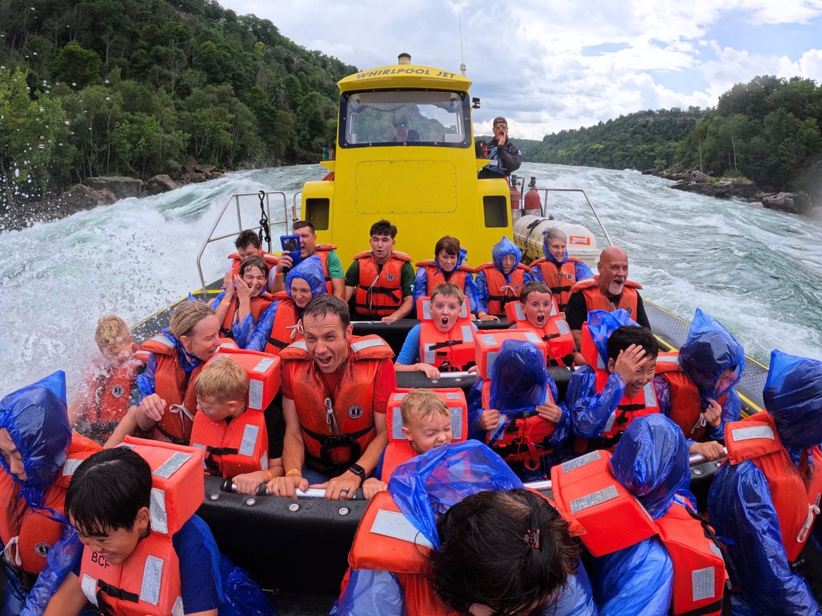 whirlpooljet's tweet photo. These faces are priceless!ππ¦ A little bit of fear and a whole lot of fun.
#NiagaraFalls #FamilyFun #JetBoating #LetsGetWet #Summer https://t.co/u9EyogxVjr