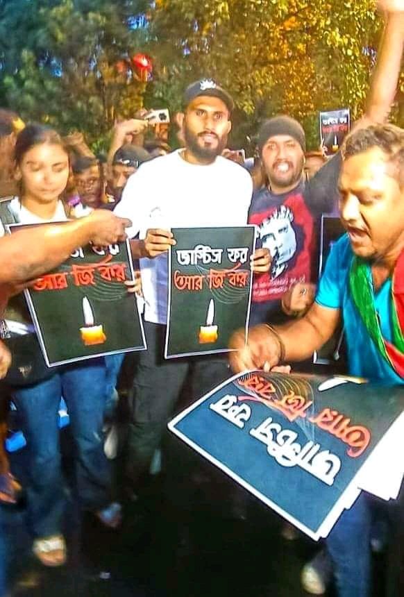iamagnick's tweet photo. This is what it means to be a Captain. Leading from the front. So proud of you @subhasis_bose15 More power to you.❤️

#JusticeForRGKar https://t.co/wV78qvzJz9