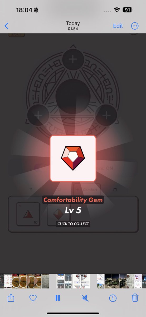 blackacvil's tweet photo. Upgraded successfully lvl4 and lvl5 comfort gems ๐๐คฉ๐ฅณ #STEPN #gemupgrade #comfortgem https://t.co/8Abye7qEsq