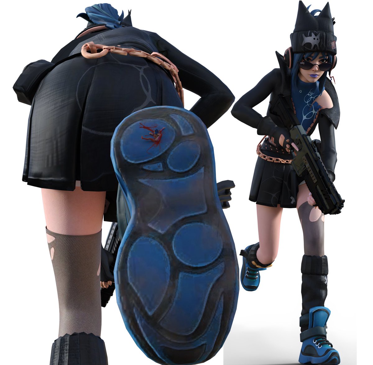 PinkPeronaOwner's tweet photo. There is no hope for the tiny @AnirusNFere as giantess Hope unknowingly slams her sneaker down on his body! The giantess secret agent was too focused on her mission to consider any bugs she crushes…
————————————
Art by: Me!
Edited, Advice, and tiny from: @AnirusNFere https://t.co/BkKcztp9Ah