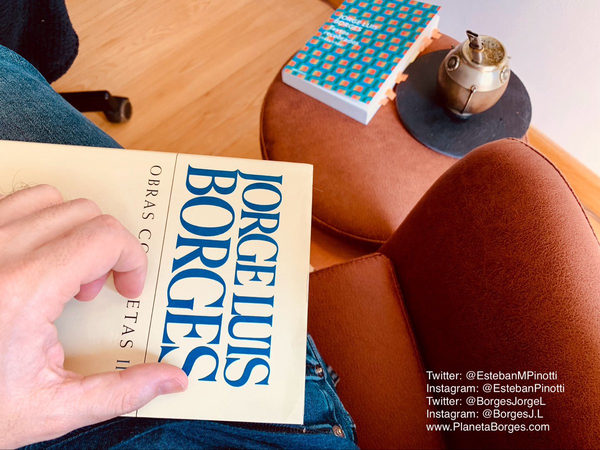 BorgesJorgeL's tweet photo. ¿Podrías citar de memoria alguna frase de Borges? ¿Cuál?
(No vale googlear. Sí vale equivocarse.)😉

Empiezo yo:
 
“¿De qué Adán anterior al paraíso,
de qué divinidad indescifrable
somos los hombres un espejo roto?”

E.- https://t.co/fBVPsqp1it